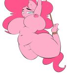  1girl anthro anthrofied armpits barefoot bdsm big_breasts bondage bound breasts earth_pony edit equine friendship_is_magic furry hair half-closed_eyes horse huge_breasts line_art long_hair mammal my_little_pony navel nipples nude pinkie_pie_(mlp) pony pussy restrained rope sanders 