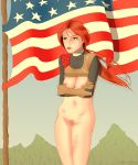 american_flag bottomless g.i._joe harley79 nude pubic_hair pussy scarlett_(g.i._joe) shana_o&#039;hara topless_(female)
