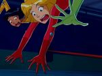  alex_(totally_spies) animated ass clover_(totally_spies) falling gif jerry_(totally_spies) jerry_lewis sam_(totally_spies) top-down_bottom-up totally_spies 