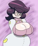1girl aether_foundation big_breasts breasts cleavage cleavage_cutout female_only huge_breasts igphhangout pokemon pokemon_sm wicke wicke_(pokemon)