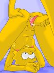  1boy 1girl anus ass bart_simpson breasts brother_and_sister cum evilweazel_(artist) hair head_down_ass_up incest lisa_simpson nipples nude penis shaved_pussy the_simpsons top-down_bottom-up vaginal yellow_hair yellow_skin 