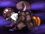 1girl abstract_background anthro anus ass bottomless candy canine clothed clothing cosplay dog food fruit furry halloween holidays looking_back mammal nurse original original_character pawpads paws presenting presenting_hindquarters pumpkin pussy shapeshifterprincess