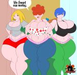  big_breasts breasts cleavage ed,_edd,_&#039;n&#039;_eddy kanker_sisters lee_kanker marie_kanker may_kanker superi90 superi90_(artist) 