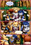 comic crossover happyanthro tagme the_girls_-_a_camping_trip_gone_bad