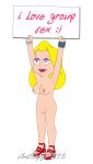 alternative_hair_color american_dad blonde_hair breasts gp375 hayley_smith nipples nude png shaved_pussy tumblr