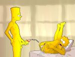 ass bart_simpson breasts brother_and_sister child cum cum_on_ass erect_penis evilweazel_(artist) incest legs_up lisa_simpson loli lolicon masturbation nipples nude orgasm shaved_pussy shota shotacon the_simpsons thighs