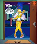  breasts hair marge_simpson pubic_hair pussy the_simpsons yellow_skin 