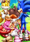  amy_rose bbmbbf knuckles_the_echidna miles_&quot;tails&quot;_prower mobius_unleashed multiple_tails palcomix sega sex sonic_(series) sonic_boom sonic_the_hedgehog sonic_the_hedgehog_(series) sticks_the_jungle_badger tail video_games 