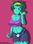  alcasar-reich alcasar-reich_(artist) big_breasts breasts cleavage rottytops shantae zombie 