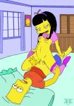  animated bart_simpson bed funny gif guido_l jessica_lovejoy the_simpsons 