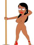  big_ass big_breasts breasts dark_skin dat_ass family_guy gp375 nipples png roberta_tubbs striptease the_cleveland_show 
