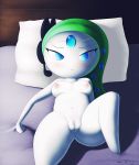  bed green_hair meloetta pokemon pussy 