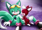  1girl archie_comics bbmbbf chip_(sonic) furry interspecies light_gaia mobius_unleashed palcomix sega sex small_breasts sonar_the_fennec sonic_(series) sonic_the_hedgehog_(series) vaginal 