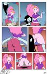  2girls adventure_time ass cartoon_network comic marceline princess_bubblegum sex_time_(comic) vagina 