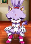  1girl bbmbbf blaze_the_cat cum cum_in_pussy mobius_unleashed nipples palcomix pussy sega sonic_(series) sonic_the_hedgehog_(series) 