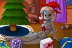  1girl breasts christmas equestria_girls female friendship_is_magic hairless_pussy horsecat humanized looking_at_viewer my_little_pony nude trixie trixie_(mlp) 