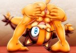 1girl ass bbmbbf full_body mobius_unleashed nipples nude palcomix pussy sega sonic_(series) sonic_boom sonic_the_hedgehog_(series) sticks_the_jungle_badger