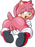 amy_rose pizzacat pussy pussy_juice sega solo sonic_*(series) sonic_the_hedgehog_(series)