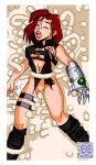 antarctic_press breasts cleavage cross_necklace gauntlets malachi nipples rape red_hair shannon_masters tentacle_rape testicles torn_clothes vaginal_penetration wall warrior_nun_areala