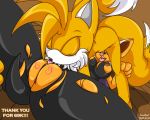 miles_&quot;tails&quot;_prower multiple_tails rouge_the_bat sega sonic sonic_team sonicdash tail text 