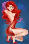  disney green_eyes jessica_rabbit red_hair sexy sexy_ass sexy_body sexy_breasts taiss14 taiss14_(pixiv_7024497) who_framed_roger_rabbit 