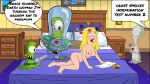  alien aliens american_dad bedroom crossover francine_smith imminent_rape kang nude_female on_bed roger_(american_dad) 