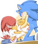  anal anthro blush canine clothing cum double_team enchidna fellatio forced fox furry gloves group group_sex hedgehog knuckles_the_echidna male male/male mammal miles_&quot;tails&quot;_prower oral penis rape sega sex sonic_the_hedgehog spitroast threesome 