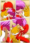  anal anal_fingering bbmbbf bisexual closed_eyes comic double_fellatio fellatio fingering hand_on_head hands_on_heads knuckles_the_echidna licking miles_&quot;tails&quot;_prower mobius_unleashed one_drink_too_many oral palcomix penis sega sonia_the_hedgehog sonic_(series) sonic_the_hedgehog_(series) sonic_underground 