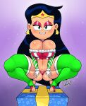  christmas dc_comics huge_ass huge_breasts pachislot sweat tagme teen_titans_go thicc thick_thighs wonder_woman 