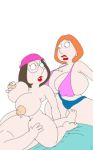  big_ass big_breasts breasts dat_ass family_guy huge_breasts lois_griffin maxtlat meg_griffin milf nipples sex 