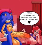  1girl anthro big_breasts breasts denizen1414 dreamcastzx1 equine friendship_is_magic furry hedgehog horse male mammal monster_cock my_little_pony pinkie_pie_(mlp) pony sega sonic_the_hedgehog 
