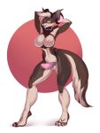1girl absurd_res ambiguous_gender anthro breasts canid canine canis collar commission domestic_dog furry genitals high_res horn intersex iron_october_(hyperionsibuna) mammal original penis racoe