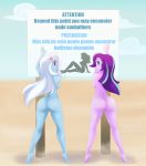  2_girls 2girls equestria_girls female female_only friendship_is_magic glamourpink long_hair looking_back my_little_pony nude outdoor outdoor_nudity outside standing starlight_glimmer starlight_glimmer_(mlp) trixie trixie_(mlp) 