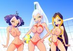 3_girls 3girls breasts darcy darcy_(winx_club) exposed_breasts female_only icy icy_(winx_club) mostly_nude panties stormy stormy_(winx_club) the_trix winx_club zfive