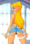 ass blonde_hair cameltoe clothed looking_back miniskirt panties skirt stella winx_club zfive