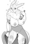 1girl 1girl 2017 alcohol alpha_channel anthro areola beverage big_breasts black_sclera bottle breasts canine clitoris clothed clothing digimon dress drunk fox fur half-closed_eyes huge_breasts mammal nipples partially_clothed pussy renamon tuft yawg 