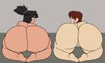 2_girls 2girls ass big_ass buddy_armstrong chara chara_(undertale) crossover duo female_chara female_human female_only frisky_69 gif huge_ass huge_butt human interlopers large_ass lisa_(series) lisa_the_joyful lisa_the_painful looking_at_another nude nude_female twerking undertale undertale_(series) undertale_fanfiction