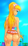 ass blonde_hair clothed looking_back no_panties stella winx_club zfive