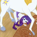 1boy 1girl ambiguous_penetration ass beastiality bent_over blue_eyes boots bracelet equestria_girls equine_penis erection female female_human friendship_is_magic horse horsecock human long_hair long_purple_hair looking_at_viewer male male/female male_horse mostly_nude my_little_pony panties panties_around_knees panties_down penis prince_blueblood prince_blueblood_(mlp) purple_boots purple_hair rarity rarity_(mlp) sex skirt skirt_lift standing taken_from_behind 