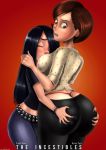  animated_gif ass ass_grab gif helen_parr shadman the_incredibles violet_parr 