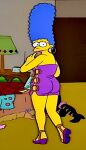  dat_ass marge_simpson skimpy_clothes the_simpsons 