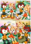  1boy 1girl a_new_play anthro bbmbbf charmy_bee comic cream_the_rabbit furry mobius_unleashed palcomix sega sonic_(series) sonic_the_hedgehog_(series) 