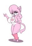  1girl 1girl 2016 aeris_(vg_cats) anthro areola big_breasts breasts cat erect_nipples feline joelasko mammal nipples nude pussy vg_cats webcomic 