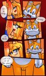  1girl 2016 adultery big_penis canine cheating comic cuckold dreamcastzx1 fox hedgehog huge_penis humiliation male mammal miles_&quot;tails&quot;_prower mintyskin netorare penis sega small_penis_humiliation sonic_boom sonic_the_hedgehog text zooey_the_fox 
