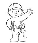 bob_the_builder bob_the_builder_(character) looking_at_viewer nude_male penis sketch waving
