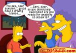  bart_simpson comic comics-toons patty_bouvier selma_bouvier the_simpsons yellow_skin 