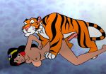  aladdin_(series) ben_(artist) comic disney princess_jasmine rajah tagme tiger 