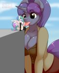  2017 2girls animal_genitalia animal_penis anthro anthrofied areola ass breasts brown_eyes cleavage clothed clothing cloud cutie_mark dock duo equine equine_penis erection eyelashes fan_character feathered_wings feathers female female_on_futa female_only friendship_is_magic furry futanari hair horn kloudmutt legwear long_hair macro mammal multicolored_hair multicolored_tail my_little_pony nipples penis princess_celestia purple_eyes purple_hair rubber sitting sky tongue tongue_out vein white_feathers winged_unicorn wings 