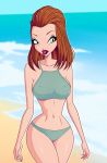 1girl beach breasts female_only non-nude ocean sophie_(winx_club) swimsuit winx_club zfive