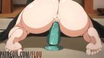  animated anus bouncing_ass dildo dildo_in_pussy dildo_sitting exposed_anus female_masturbation female_only flou fubuki_(one-punch_man) gif huge_ass light-skinned_female looking_at_viewer looking_back loop one-punch_man pussy riding_dildo sexy solo_female uncensored vaginal_insertion vaginal_masturbation 